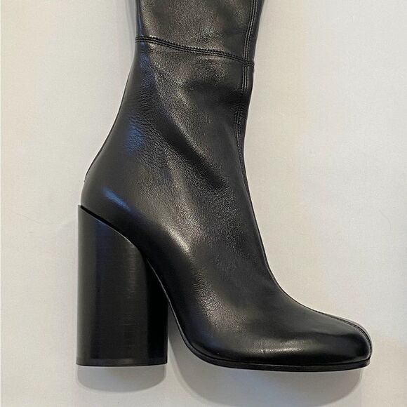 Burberry Anita Leather Over-The-Knee Boots size 37 - Picture 6 of 16